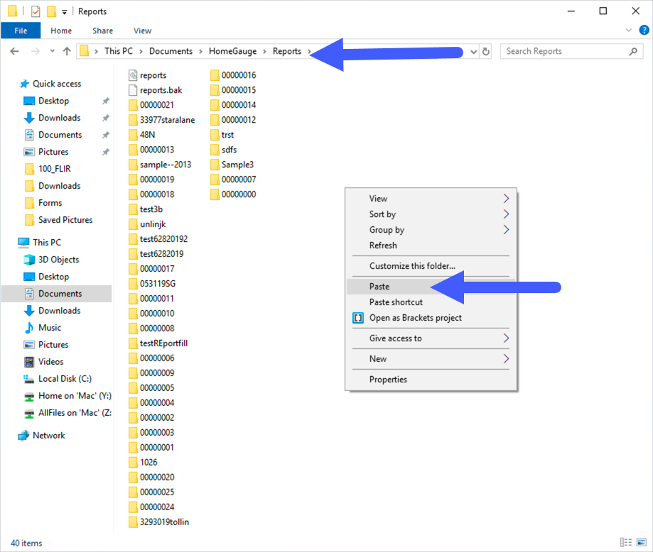 file explorer